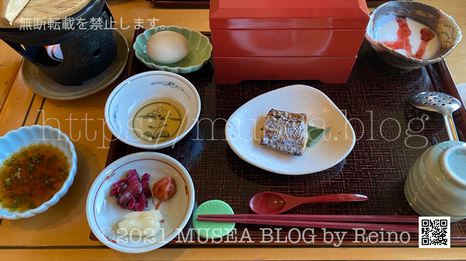 京都・嵐山の宿らんざん朝食の京料理のメニューは？